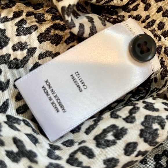 😎BeachLunchLounge Leopard Print Blouse - Picture 4 of 7